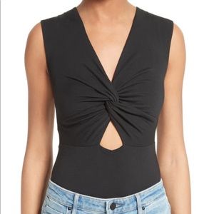 Alexander Wang twist front bodysuit